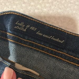 Citizens of Humanity Kelly # 183 stretch low waist boot cut